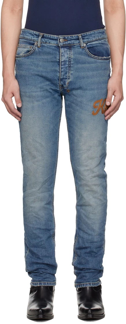 Ksubi Blue Chitch Relik Jeans denim