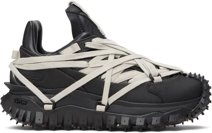 Женские кроссовки Rick Owens Trailgrip Megalace, черные