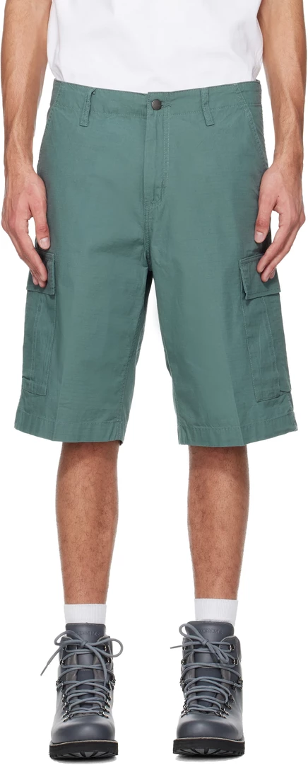 Мужские карго-шорты Carhartt WIP Regular, зеленые