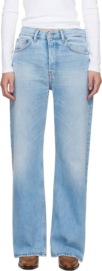 Женские джинсы Acne Studios 2021F, голубые