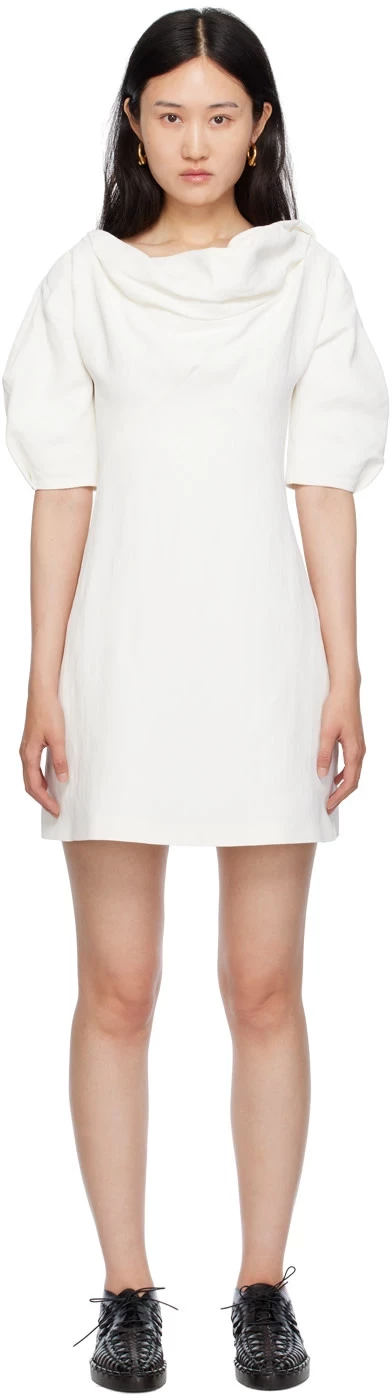Женское мини-платье Jil Sander, белое