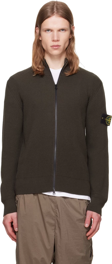 Мужская кофта Stone Island 5100017, темно-серая