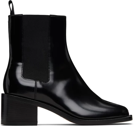 Женские челси Maison Margiela Tabi City, черные