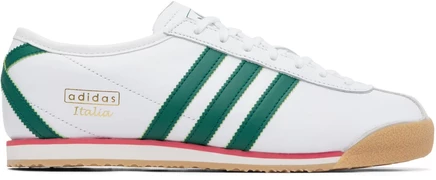 Мужские кроссовки adidas Originals Italia 70s, бело-зеленые