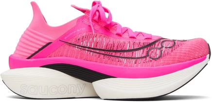 Мужские кроссовки Saucony Endorphin Elite 2, розовые/черные
