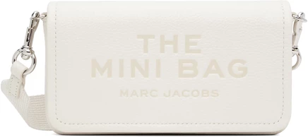 Женская сумка Marc Jacobs «Leather Mini», цвета хлопка