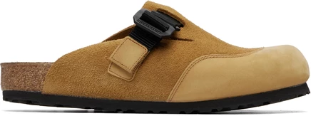 Мужские сабо Birkenstock Boston Nova 2.0, коричневые