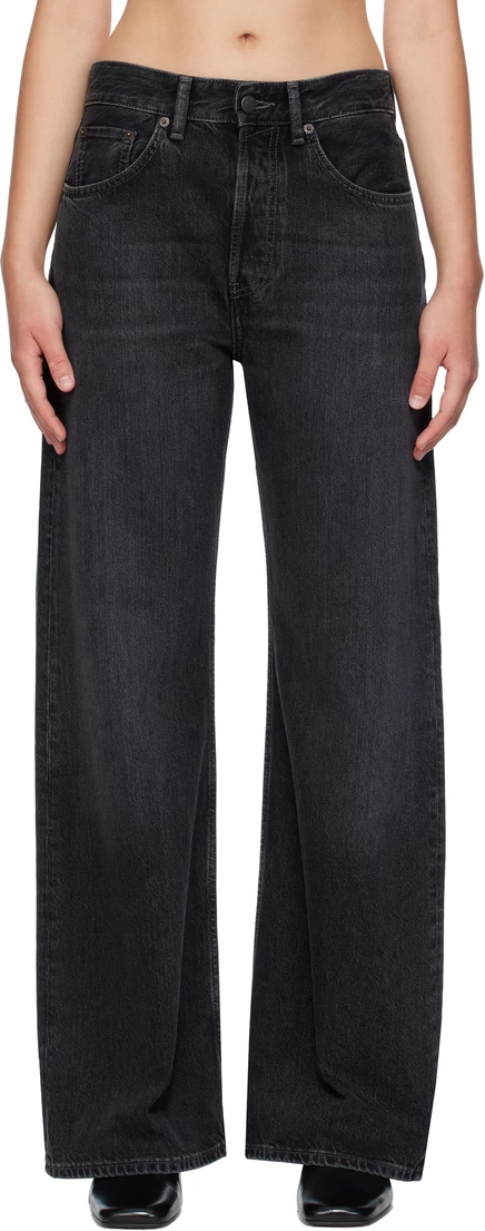 Женские джинсы Acne Studios 2021F, черные
