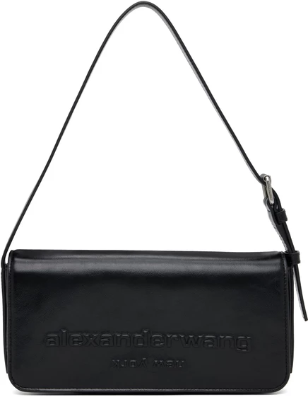 Женская сумка Alexander Wang Punch Flap, черная