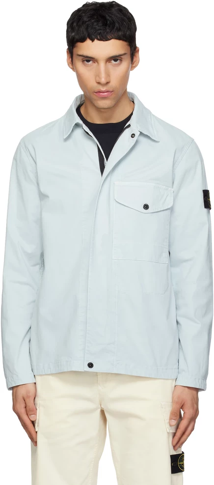 Мужская куртка Stone Island 1200001, голубая