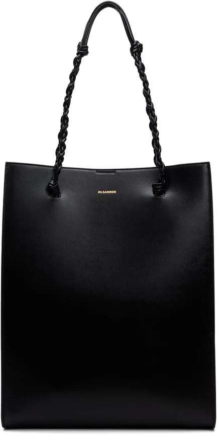 Женский шопер Jil Sander Tangle Tote, черный