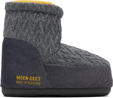 Женские ботинки Guest in Residence Moon Boot, серые