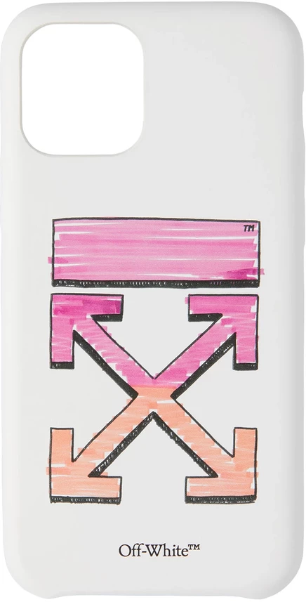 Не совсем белый Белый маркер для iPhone 11 Pro Case white