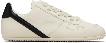 Женские низкие кроссовки Rick Owens Concordians, молочно-черные