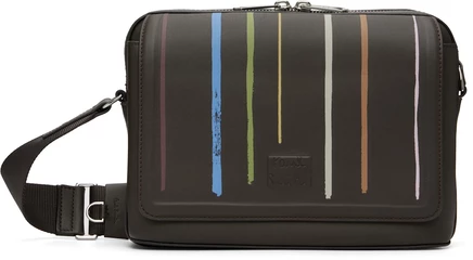 Мужская сумка Paul Smith через плечо, коричневая