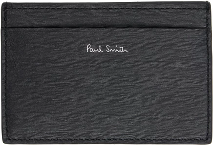 Мужской картхолдер Paul Smith из кожи, черный