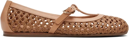 Женские балетки Ancient Greek Sandals Aerati, коричневые