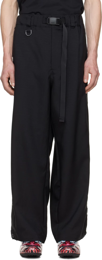 Мужские брюки Y-3 Sport Uniform с тремя полосами, черные