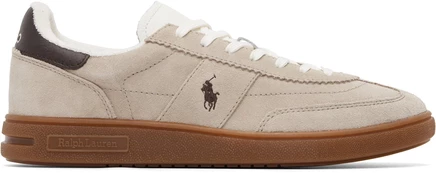 Мужские кроссовки Polo Ralph Lauren Bedford, молочно-коричневые