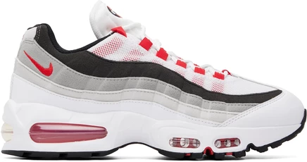 Мужские кроссовки Nike Air Max 95, белые/красные/серые/черные
