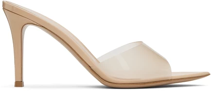 Женские босоножки Gianvito Rossi Elle 85, нюдовые
