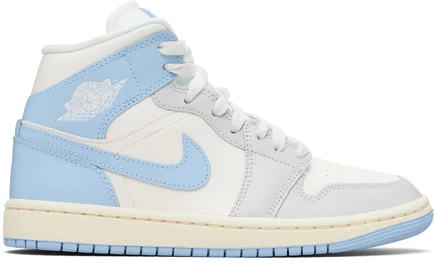 Женские кроссовки Jordan 1 Mid, многоцветные