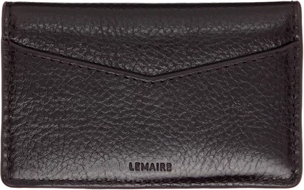 Мужской картхолдер Lemaire Gear Pocket, баклажановый