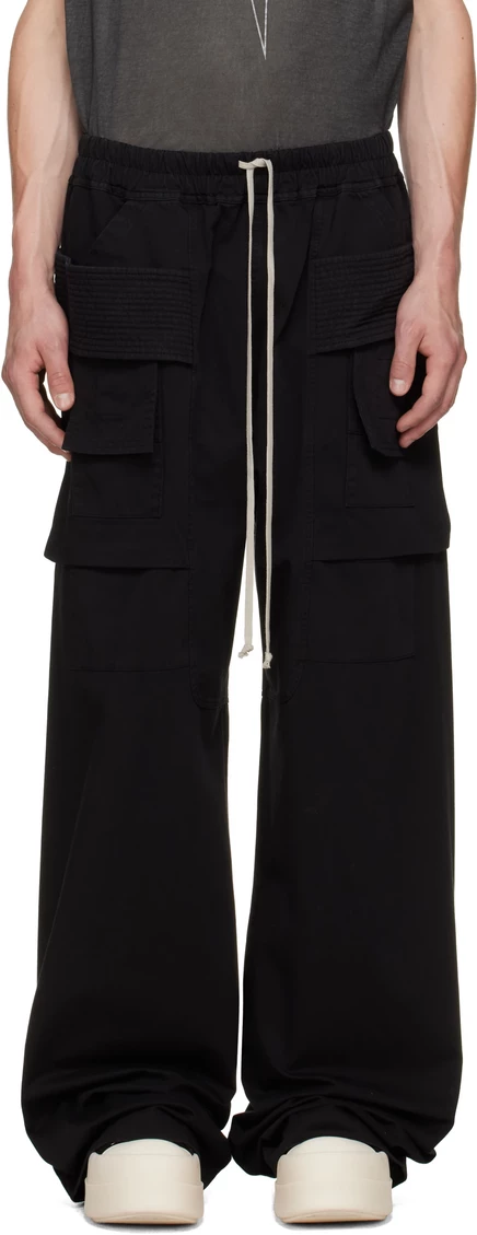 Мужские брюки-карго Rick Owens DRKSHDW Creatch, черные