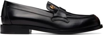 Мужские лоферы Versace Manu, черные