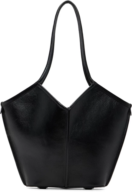 Сумка-тоут HEREU Black Calella черного цвета