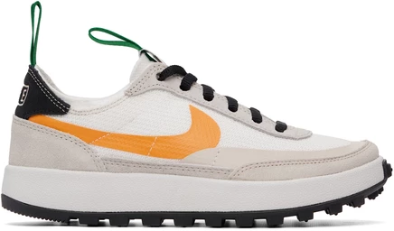 Женские кроссовки Nike Tom Sachs, бело-золотисто-черные