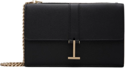 Женская мини-сумка Tom Ford Kara на цепочке, черная