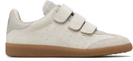 Женские кроссовки Isabel Marant Beth, замшевые, экрю