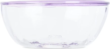 Декоративная миска Akua Objects Peter, с аметистовой кромкой