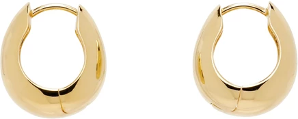 Серьги-кольца Sophie Buhai Hinged, позолота 18 карат