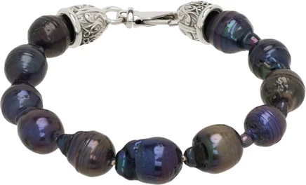 Браслет Emanuele Bicocchi Baroque Pearl, переливчатый