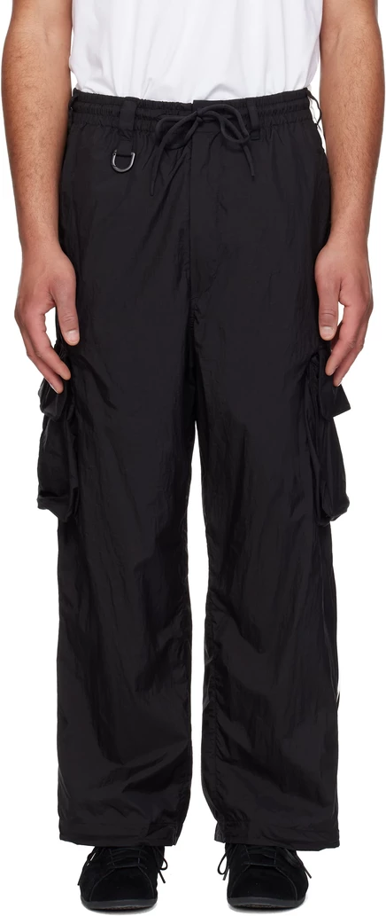 Мужские карго-брюки Y-3 Nylon Wired, черные
