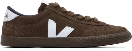 Женские замшевые кроссовки Veja Volley, коричневые