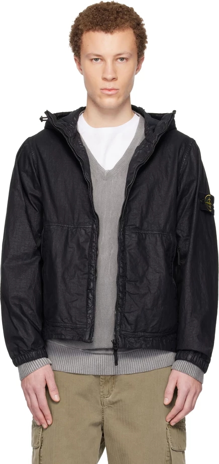 Мужская куртка Stone Island 4100053, черная