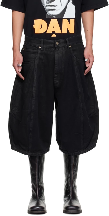 Мужские шорты LU'U DAN Black Puffa, черные