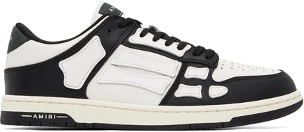 Мужские кроссовки Amiri Skel Top Low, черно-белые