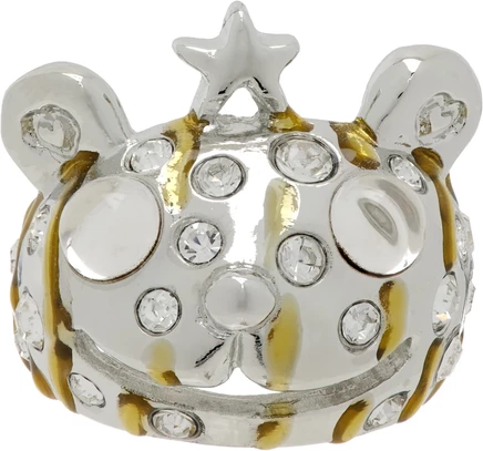 Женское кольцо Collina Strada Princess Bear, золотистое в крапинку