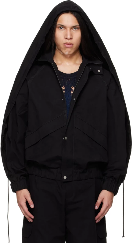 Мужская спортивная куртка EGONlab Back Fold, черная
