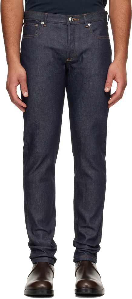 Джинсы A.P.C. Navy Petit New Standard цвета индиго