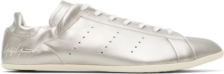 Мужские кроссовки Y-3 Stan Smith Lo Pro, серебро/белый