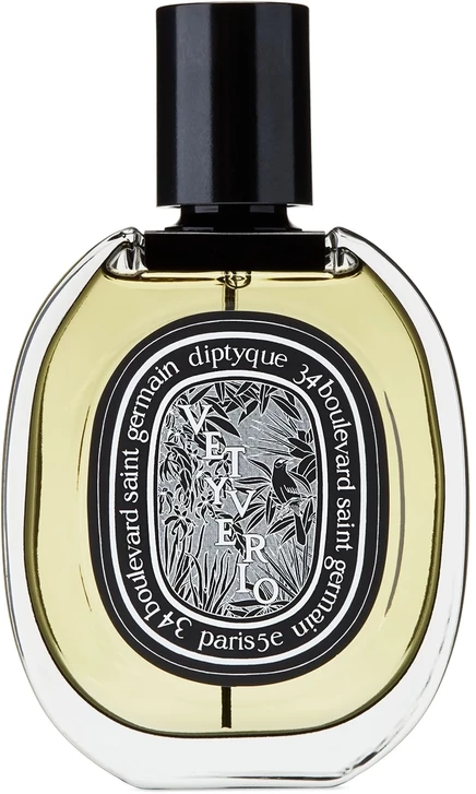 Мужской парфюм Diptyque Vetyverio, 75 мл, коричневый