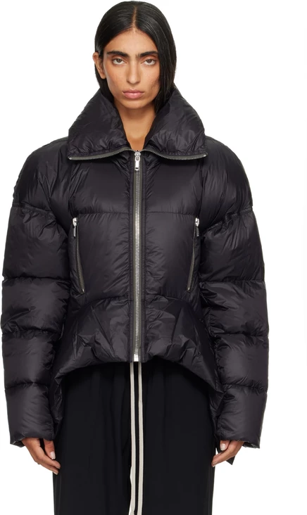 Женский пуховик Rick Owens Tower Draculimo, черный
