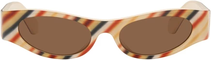 Мужские очки Loewe Flash Cateye, бежевые