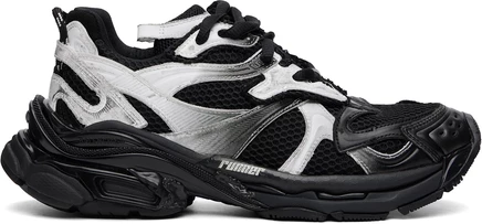 Мужские кроссовки Balenciaga Runner 2, черно-белые