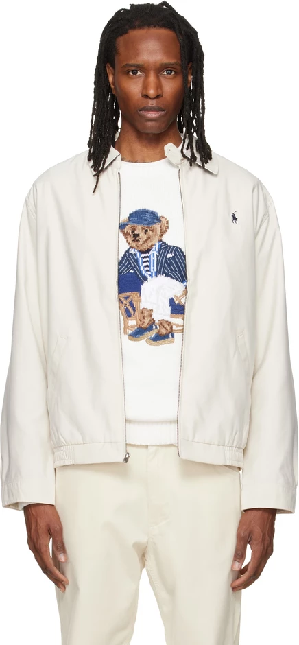 Мужская куртка Polo Ralph Lauren Bi-Swing, молочная
